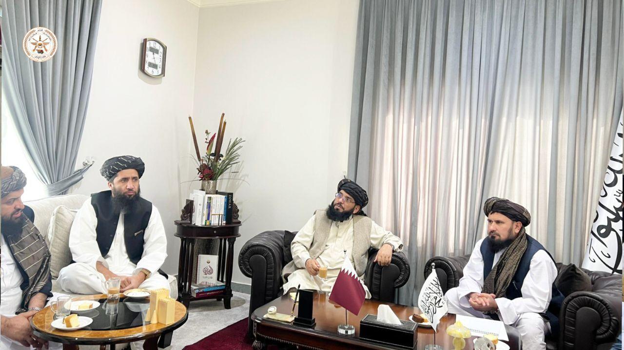 Chief General Staff of Country’s Armed Forces Visits Islamic Emirate Embassy, Qatar