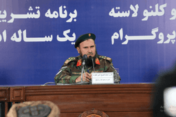 د هېواد وسلوال پوځ لوی درستیز په بغلان ولایت کې د حضرت زید بن حارث (رض) د درېیمې لواء څخه لیدنه وکړه