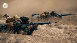 600 young personnel from the 11th class of the Abdullah bin Masoud Joint Combat Training Command's Basic Military Training 