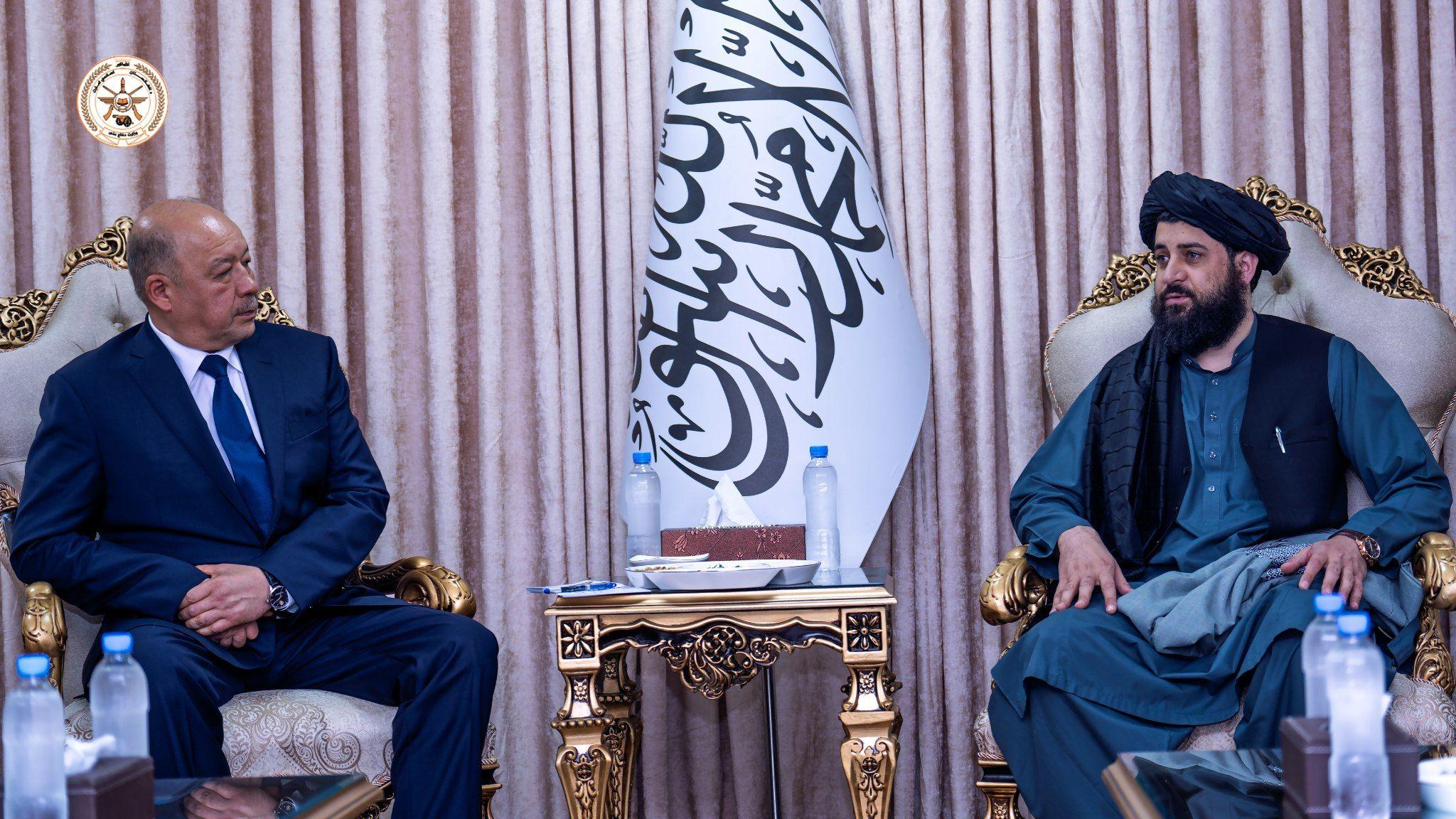 Acting Minister of National Defense Meets with Uzbekistan’s Delegation