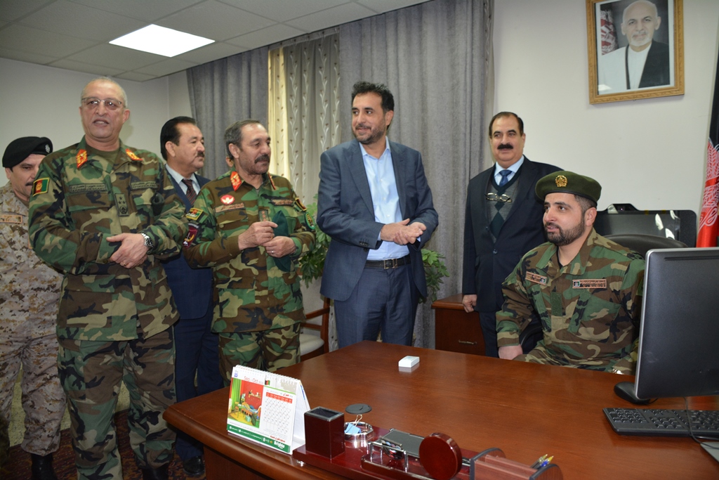 رئیس جدید اوپراسیون ستردرستیز توسط سرپرست وزارت دفاع ملی معرفی گردید