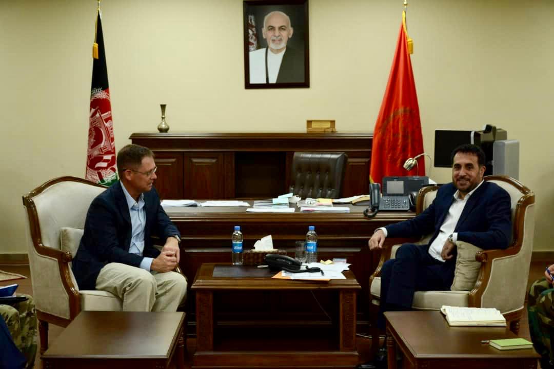 Acting Defense Minister Meets with US Deputy Assistant Secretary of Defense