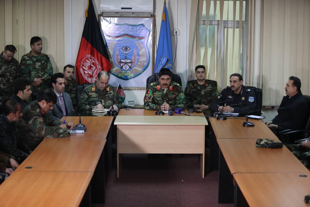 ملاقات لوی درستیز قوای مسلح با زندانیان رها شده نیروهای دفاعی و امنیتی از بند طالبان تروریست