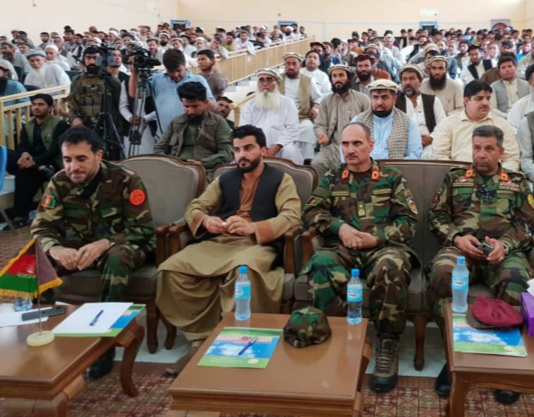 Gen. Asadullah Khalid acting Ministry of National Defense visits Laghman Province!