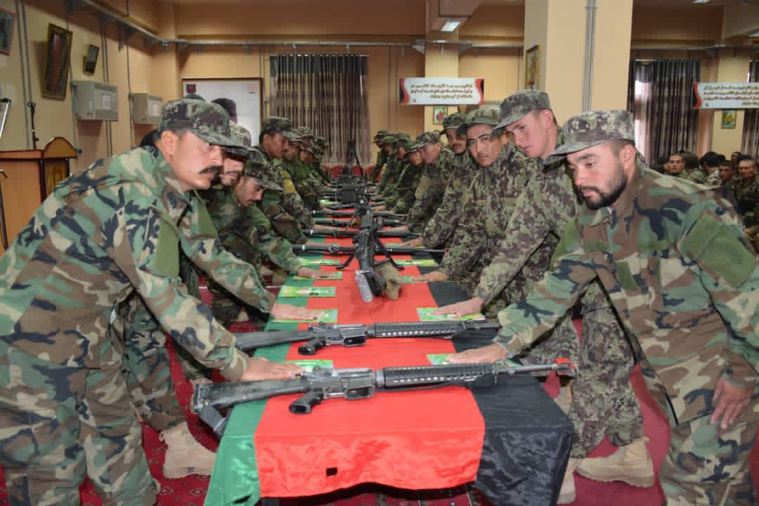 ۳۶۰ تن از منسوبین اردوی ملی حلف وفاداری ادا کردند