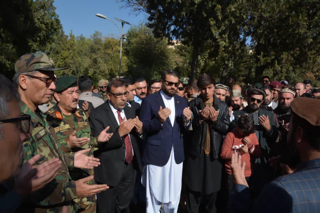 مراسم تشییع جنازه ی بریدجنرال عبدالودود نجرابی در شفاخانه سردار محمد داوود خان برگزار شد