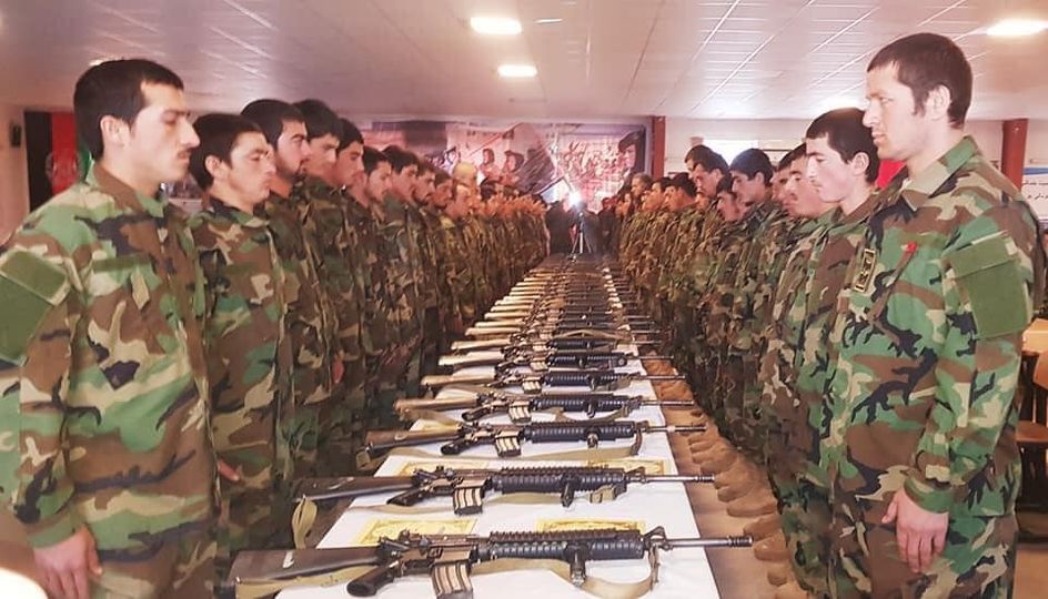 Over 300 newly trained soldiers were sworn in, in Kunduz province!