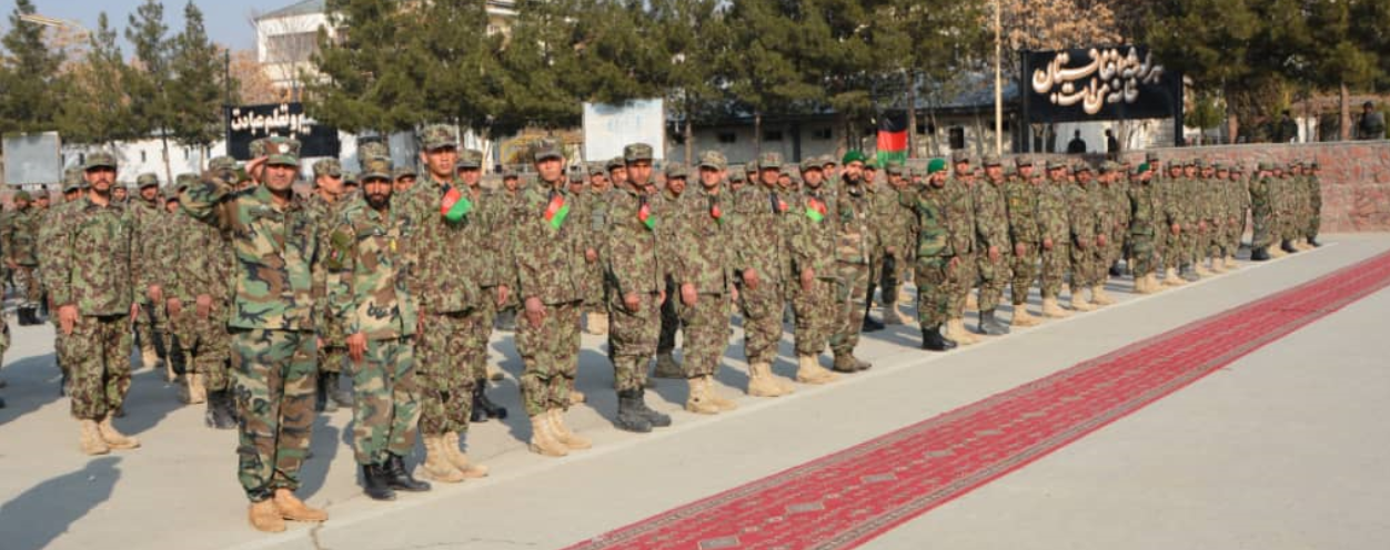 Nearly 1,000 ANA soldiers were graduated in Kabul!