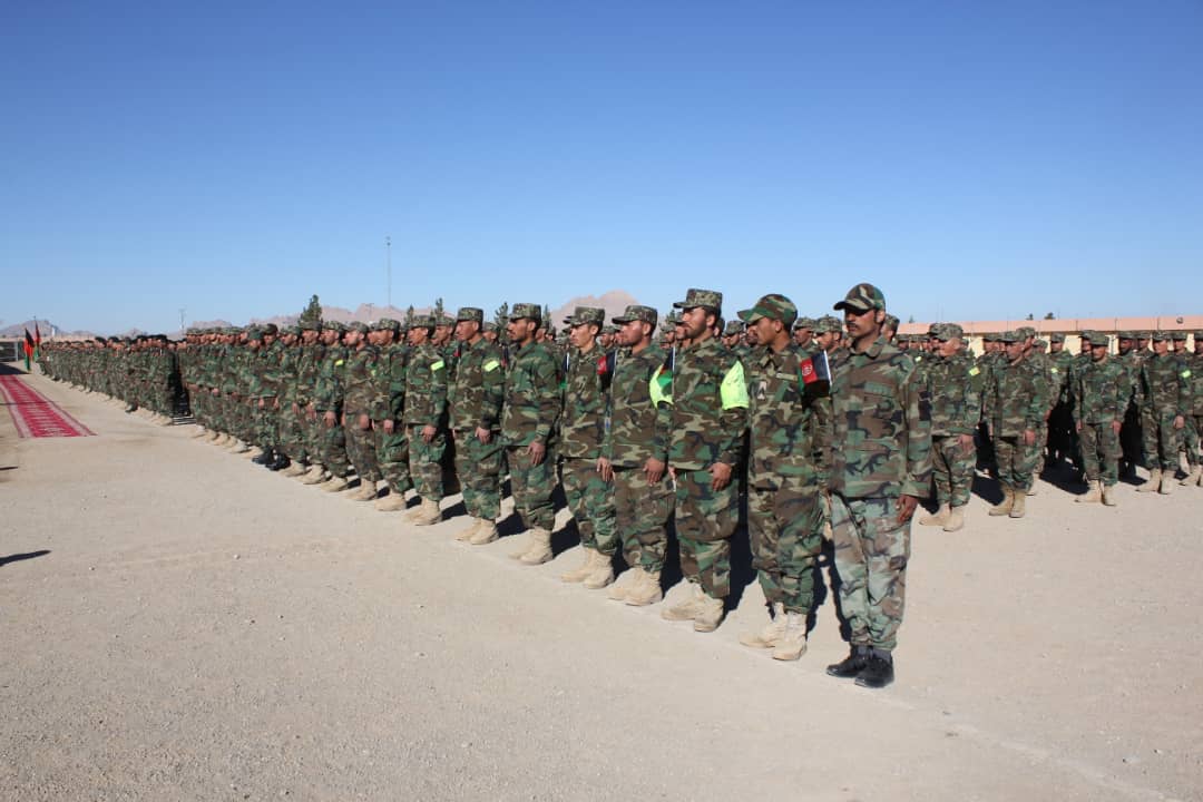 500 soldiers were graduated from the 207 Army Corps military training center in Herat!