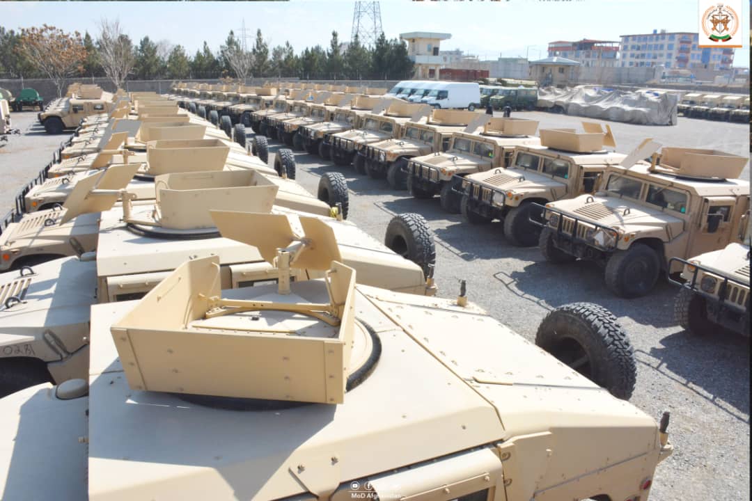 The US donates 640 new military vehicles to the Ministry of National Defense!