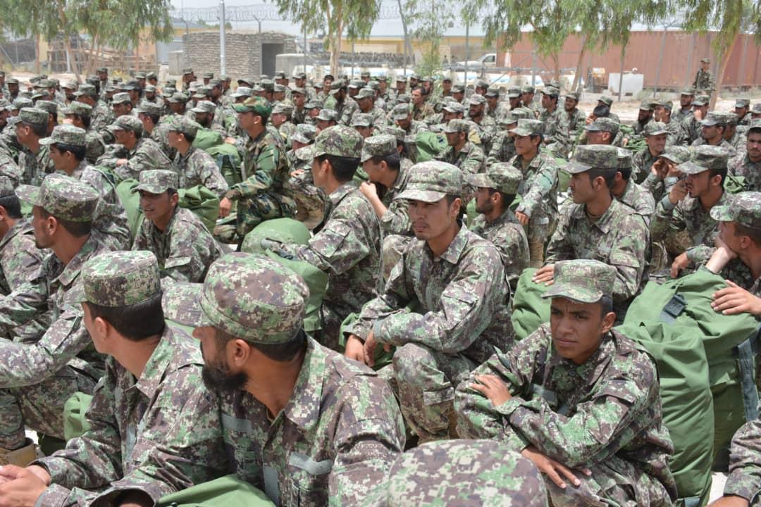 فراغت ۲۳۸ سرباز اردوی ملی از مرکز تعلیمی قول اردوی ۲۰۵ اتل