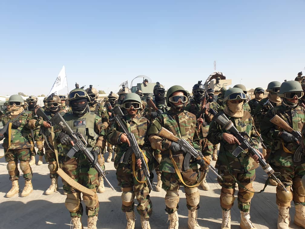 ۱۲۰ تن از نیروهای امارت اسلامی از قول اردوی «عزم» فارغ شدند 