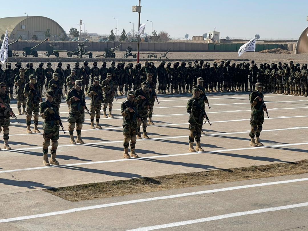 فراغت ۵۰۰ تن از سربازان امارت اسلامی افغانستان از قول اردوی ۲۰۷ «الفاروق»