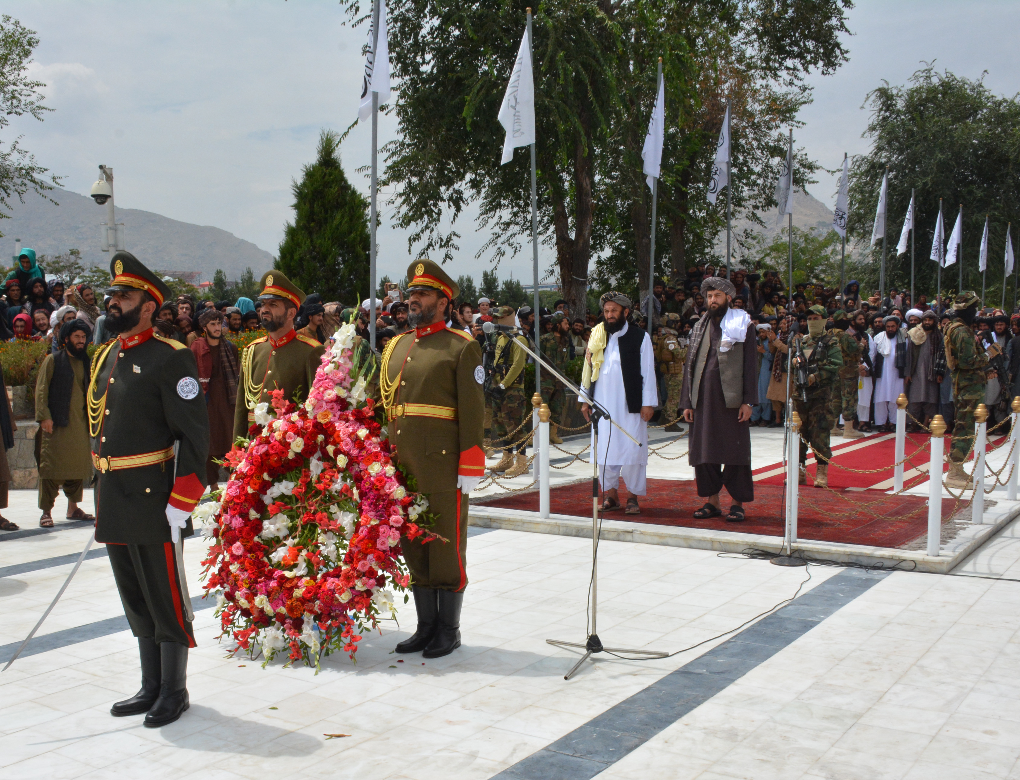 19th August, 103rd Independence Day anniversary was held in a special ceremony at the Ministry of Defense