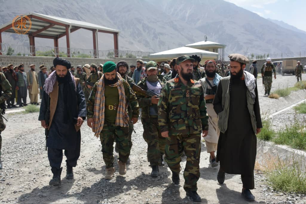 The Chief of Staff of the Armed Forces visits the border districts of Badakhshan province